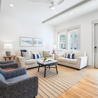 Anchor's Away is a Spacious 5-bedroom retreat in Seacrest Beach with Lagoon Pool access and bikes!