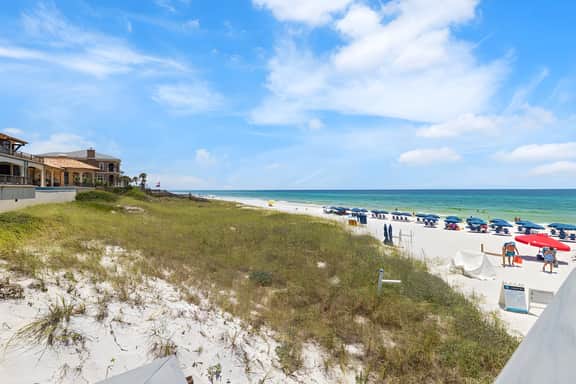 30A Beachfront | Pool  | Spooky Palms  | Sleeps 10 | Gulf View