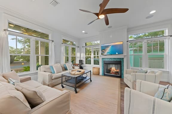 30A | Pool | Sunnyside Up | Walk to Beach| Golf Cart | Seagrove